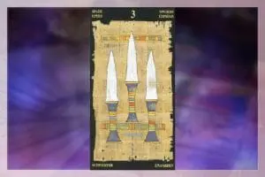 3 de Espadas tarot magia simbolismo significado esoterismo