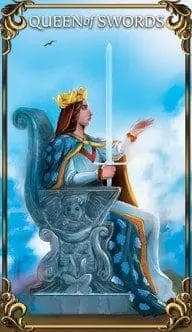 Dama de Espadas tarot esoterismo magia significado simbolismo