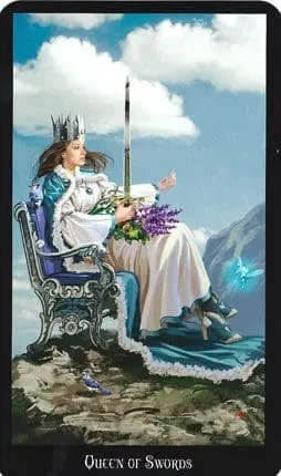 Dama de Espadas tarot esoterismo magia significado simbolismo